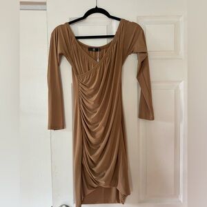 Never been worn off the shoulder tight dress